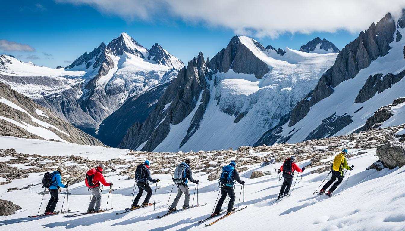 Informationen über alpine Ökosysteme und Aktivitäten